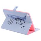 For iPad 5 & 6 Colored Drawing Pattern Horizontal Flip PU Leather Case with Holder & Card Slots & Wallet & Sleep / Wake-up Function(Feather) - 5