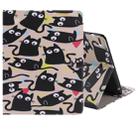 Colored Drawing Pattern Horizontal Flip PU Leather Case with Holder & Card Slots & Wallet & Sleep / Wake-up Function(Little Cat) - 1