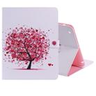 Colored Drawing Pattern Horizontal Flip PU Leather Case with Holder & Card Slots & Wallet & Sleep / Wake-up Function(Colored Tree) - 1