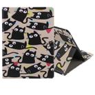 For iPad Pro 12.9 2018 Colored Drawing Pattern Horizontal Flip PU Leather Case with Holder & Card Slots & Wallet & Sleep / Wake-up Function(Little Cat) - 1