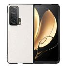 For Honor Magic V Glitter PU Leather Phone Case(White Glitter) - 1