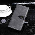 For TCL 20Y idewei Crocodile Texture Horizontal Flip Leather Phone Case(Grey) - 1