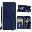 Leather Phone Case For OPPO Realme 9 Pro+(Blue) - 1