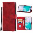 Leather Phone Case For vivo T1 5G(Red) - 1