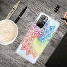 For Xiaomi Redmi Note 11 Gradient Lace Transparent TPU Phone Case(Whirlwind Colorful) - 4