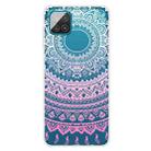 For Samsung Galaxy A22 4G Gradient Lace Transparent TPU Phone Case(Gradient Pink) - 1