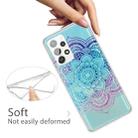 For Samsung Galaxy A72 5G / 4G Gradient Lace Transparent TPU Phone Case(Purple Blue Red) - 3
