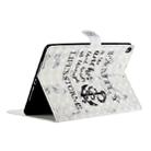 For iPad 10.5 / 10.2 Colored Drawing Horizontal Flip Leather with Holder & Card Slot & Wallet Sleep / Wake-up Function(Marble Anchor) - 4