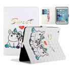 For iPad 2 / 3 / 4 Colored Drawing Horizontal Flip Leather with Holder & Card Slot & Wallet Sleep / Wake-up Function(Unicorns) - 1