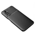 For Xiaomi Redmi Note 11 Overseas Version Carbon Fiber Texture Shockproof TPU Phone Case(Black) - 2