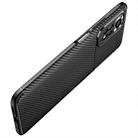 For Xiaomi Redmi Note 11 Overseas Version Carbon Fiber Texture Shockproof TPU Phone Case(Black) - 5
