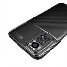 For Xiaomi Redmi Note 11 Overseas Version Carbon Fiber Texture Shockproof TPU Phone Case(Black) - 6