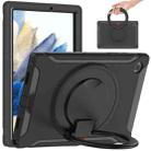 For Samsung Galaxy Tab A8 10.5 2021 Shockproof TPU + PC Protective Tablet Case(Black) - 1