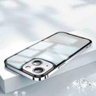 For iPhone 13 AG Frosted Glass Phone Case(Silver) - 1