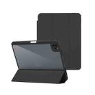 For iPad mini 6 Magnetic Split Leather Smart Tablet Case(Black) - 1