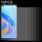 10 PCS 0.26mm 9H 2.5D Tempered Glass Film For OPPO A76 - 1