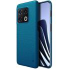 For OnePlus 10 Pro NILLKIN Frosted PC Phone Case(Blue) - 1