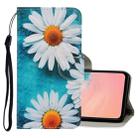For Galaxy A71 3D Colored Drawing Horizontal Flip PU Leather Case with Holder & Card Slots & Wallet(Chrysanthemum) - 1