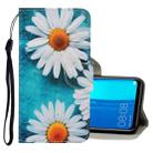 For Huawei Y9 2019 3D Colored Drawing Horizontal Flip PU Leather Case with Holder & Card Slots & Wallet(Chrysanthemum) - 1