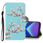 For Huawei Honor 8X 3D Colored Drawing Horizontal Flip PU Leather Case with Holder & Card Slots & Wallet(Magnolia) - 1