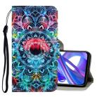 For Huawei Honor 9X 3D Colored Drawing Horizontal Flip PU Leather Case with Holder & Card Slots & Wallet(Mandala) - 1