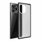 For Honor 60 SE Four-corner Shockproof TPU + PC Phone Case(Black) - 1