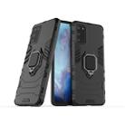 For Galaxy S20+ Shockproof PC + TPU Protective Case with Magnetic Ring Holder(Black) - 2