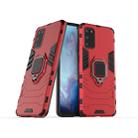 For Galaxy S20+ Shockproof PC + TPU Protective Case with Magnetic Ring Holder(Red) - 2