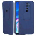 For Xiaomi Redmi Note 8 Pro Litchi Texture Sliding Camshield TPU Protective Phone Case(Blue) - 1
