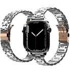 Electroplated Stainless Steel Strap For Apple Watch Series 8&7 41mm / SE 2&6&SE&5&4 40mm / 3&2&1 38mm(Silver) - 1