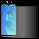 50 PCS 0.26mm 9H 2.5D Tempered Glass Film For Oukitel C16 Pro - 1