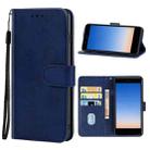 Leather Phone Case For Rakuten mini(Blue) - 1