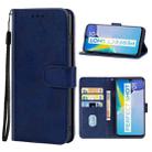 Leather Phone Case For vivo Y01(Blue) - 1