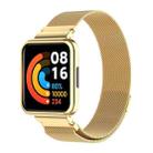 Milanese Watch Band for Xiaomi Redmi Watch 2 Lite International Version(Gold) - 1