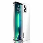 Stainless Steel Frame + PC Phone Case For iPhone 13 Pro(Silver) - 1