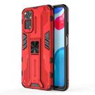 For Xiaomi Redmi Note 11 Global / Note 11S Supersonic PC + TPU Phone Case with Holder(Red) - 1