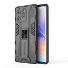 For Honor 60 SE Supersonic PC + TPU Phone Case with Holder(Black) - 1