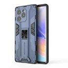 For Honor 60 SE Supersonic PC + TPU Phone Case with Holder(Blue) - 1