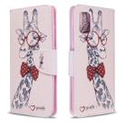 For Galaxy A51 Colored Drawing Pattern Horizontal Flip Leather Case with Holder & Card Slots & Wallet(Deer) - 1