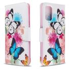 For Galaxy S20+ Colored Drawing Pattern Horizontal Flip Leather Case with Holder & Card Slots & Wallet(Butterfly) - 1
