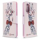 For Galaxy S20 Ultra Colored Drawing Pattern Horizontal Flip Leather Case with Holder & Card Slots & Wallet(Deer) - 1