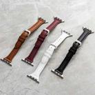 Genuine Leather Watch Band For Apple Watch Series 8&7 41mm / SE 2&6&SE&5&4 40mm / 3&2&1 38mm(Brown) - 3