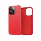 WK WPC-014 Gentry Series MagSafe Magnetic Case For iPhone 13 mini(Red) - 1