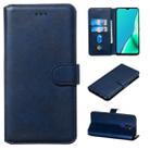 For OPPO A9 (2020) / A5 (2020) / A11x Classic Calf Texture Horizontal Flip PU Leather Case, with Holder & Card Slots & Wallet(Blue) - 1