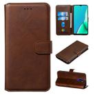 For OPPO A9 (2020) / A5 (2020) / A11x Classic Calf Texture Horizontal Flip PU Leather Case, with Holder & Card Slots & Wallet(Brown) - 1