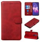 For OPPO F11 Pro / R19 Classic Calf Texture Horizontal Flip PU Leather Case, with Holder & Card Slots & Wallet(Red) - 1