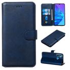 For OPPO Realme 5 Classic Calf Texture Horizontal Flip PU Leather Case, with Holder & Card Slots & Wallet(Blue) - 1