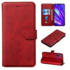 For OPPO Realme 5 Pro / Realme Q Classic Calf Texture Horizontal Flip PU Leather Case, with Holder & Card Slots & Wallet(Red) - 1