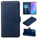 For Vivo U10 / Y15 / Y17 / Y3 Classic Calf Texture Horizontal Flip PU Leather Case, with Holder & Card Slots & Wallet(Blue) - 1