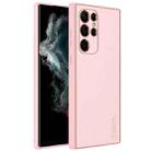 For Samsung Galaxy S22 Ultra 5G DUX DUCIS YOLO Series PU + PC + TPU Protective Phone Case(Pink) - 1